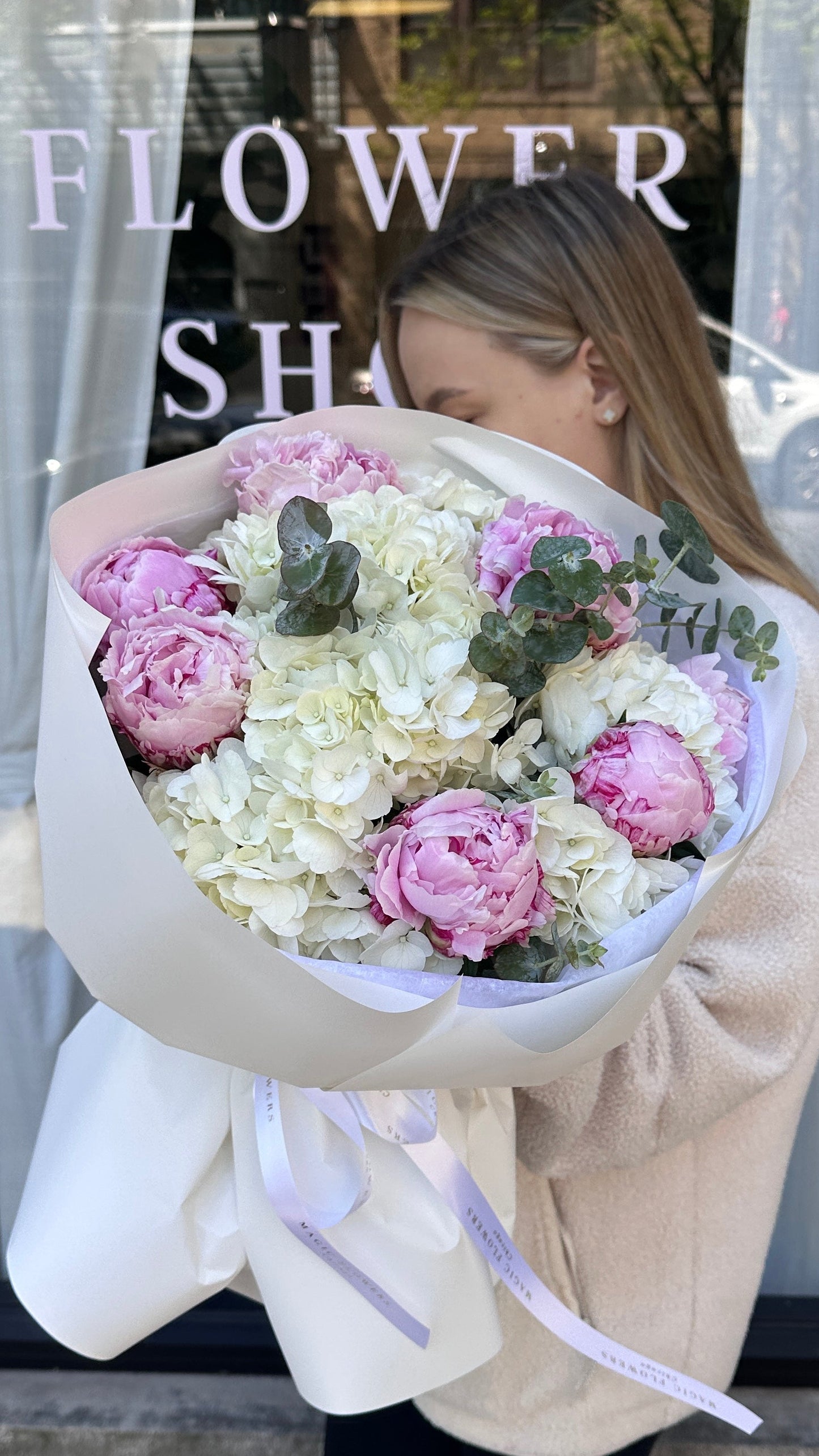 Bouquet "Peony + Hydrangea”