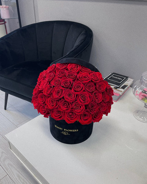 Bouquet of Red Roses – Magic Flowers Chicago