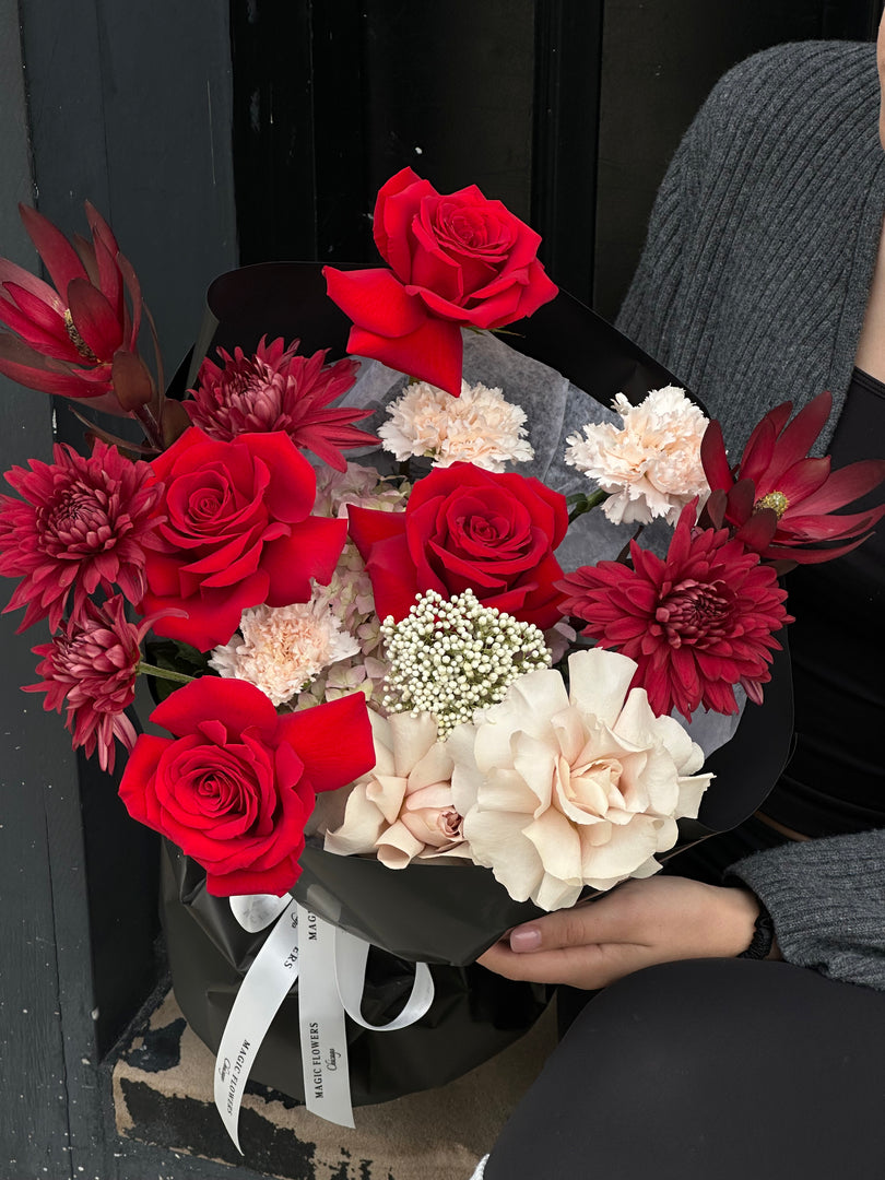 Bouquet “Cherry Red”