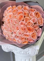 Load image into Gallery viewer, Bouquet ofPeach Roses