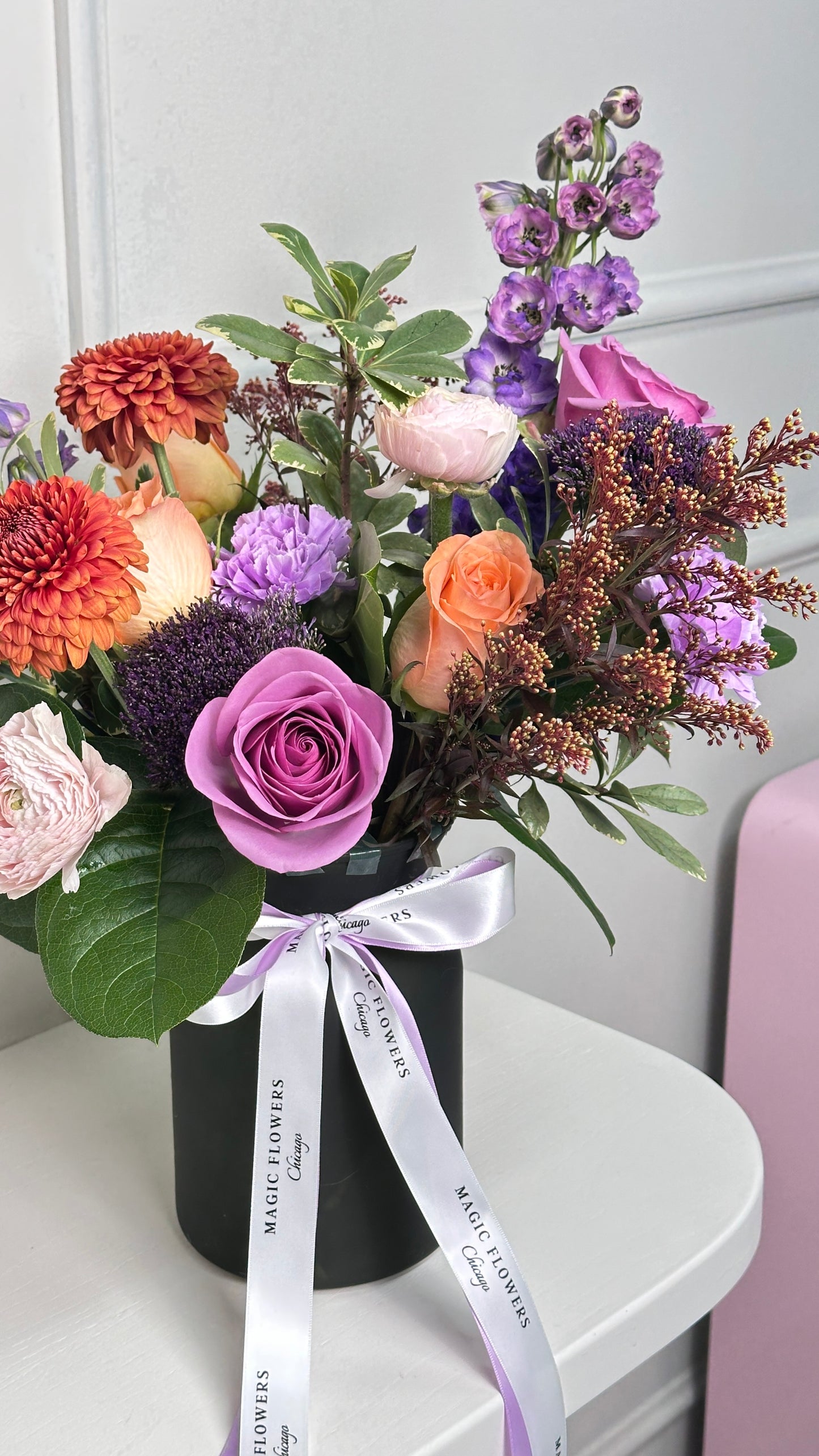 Arrangement is a Vase - Designer Choice (Purple Shades)