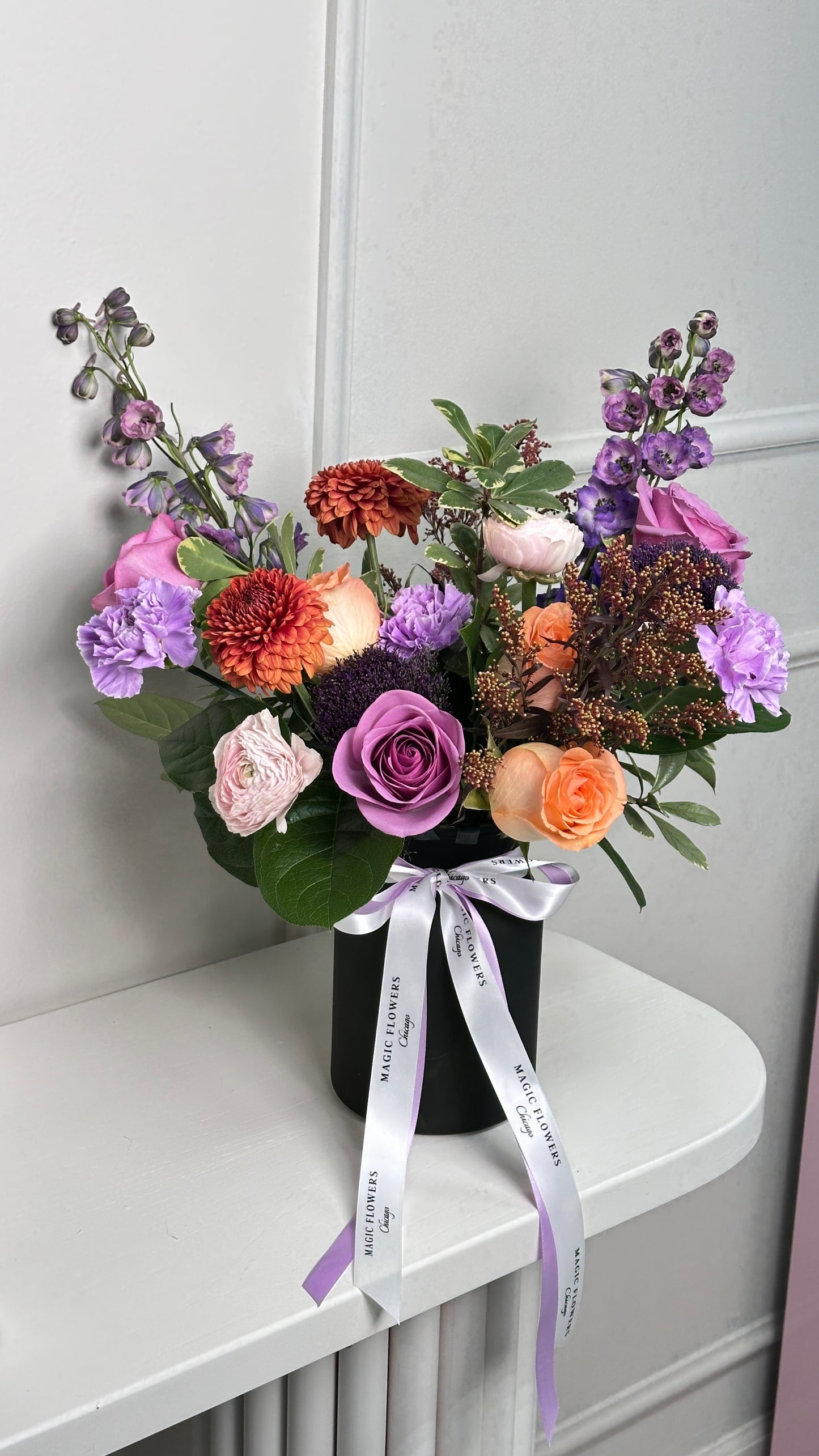 Arrangement is a Vase - Designer Choice (Purple Shades)