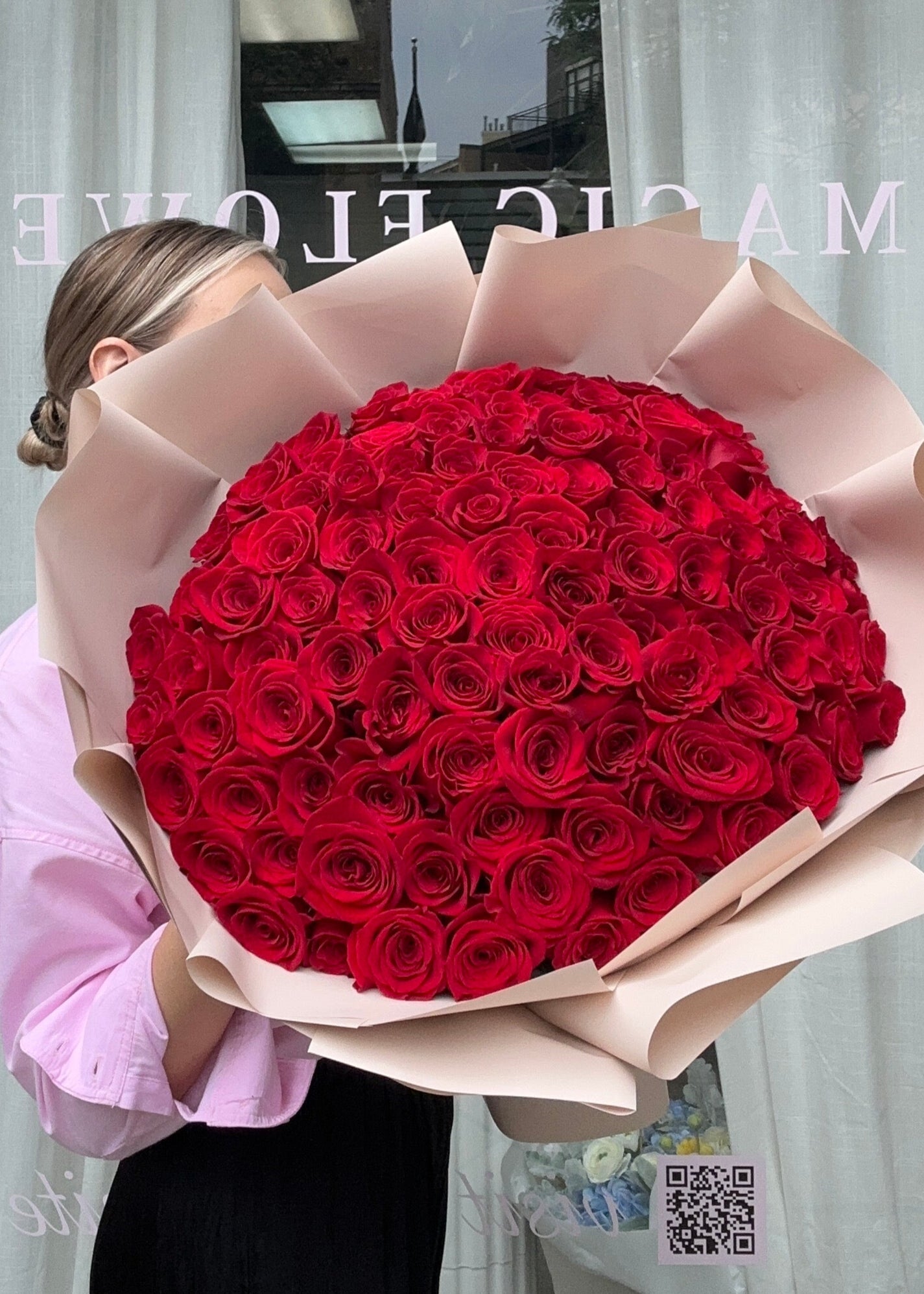 101 Long Stem Red Roses - VD ❤️