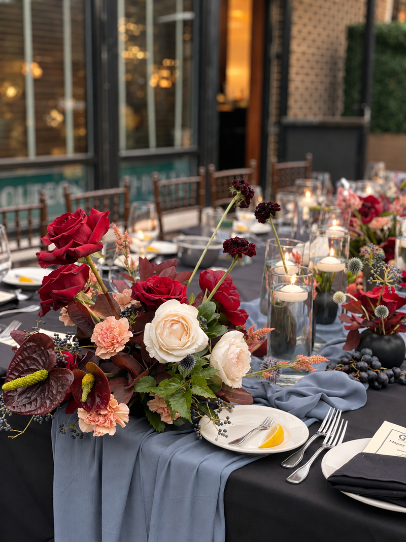 Wedding Centerpieces & Reception Tablescapes