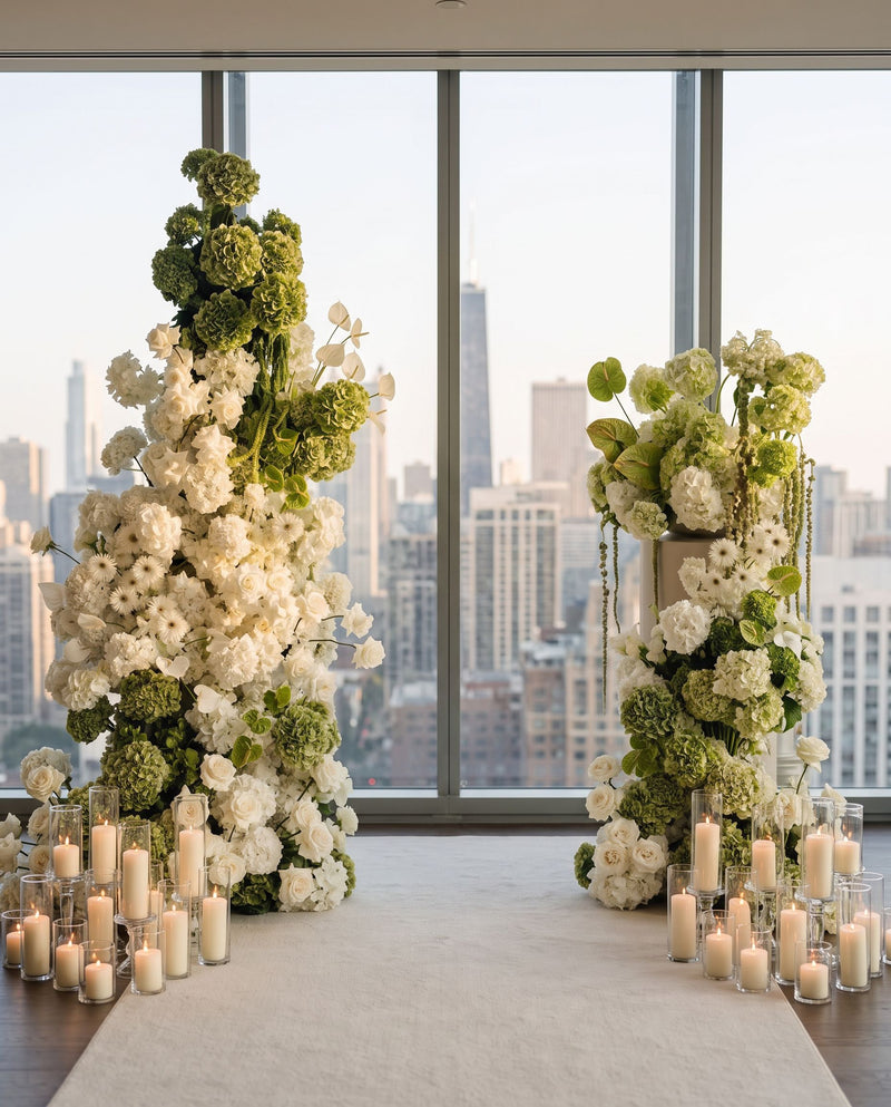 Wedding Ceremony Arches & Floral Installations