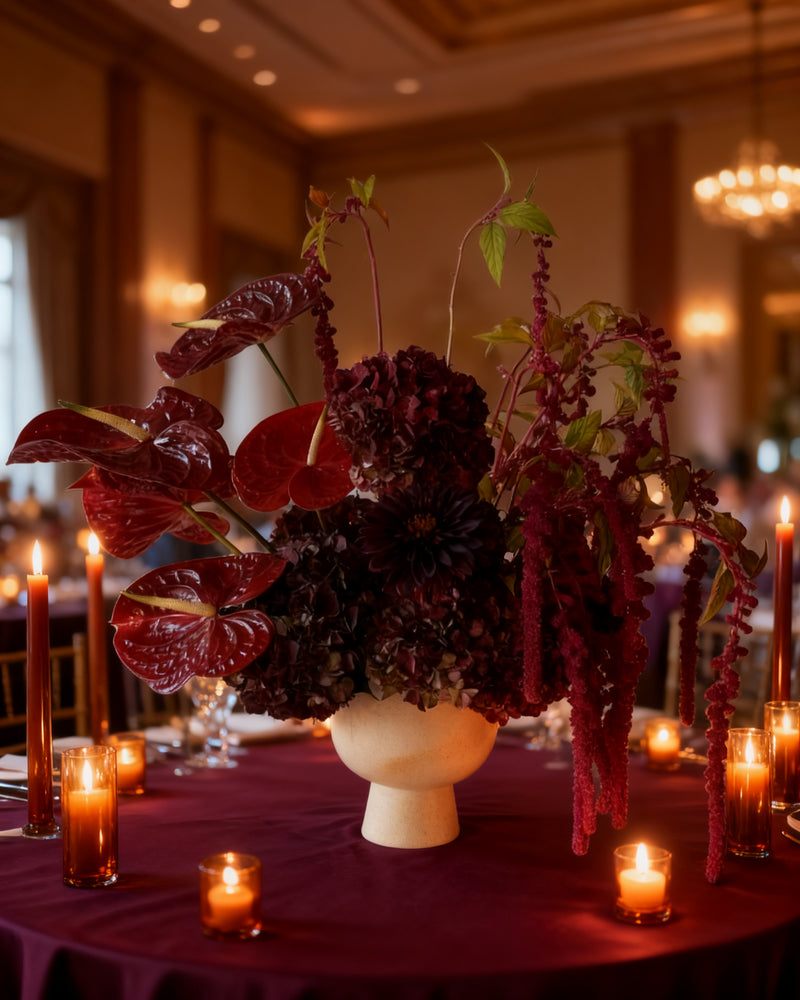Wedding Centerpieces & Reception Tablescapes