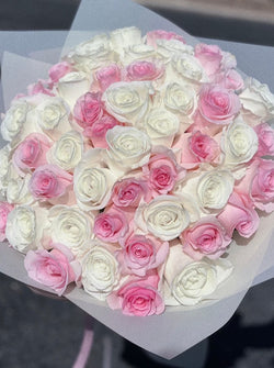 Bouquet of Long Stem Roses Mix