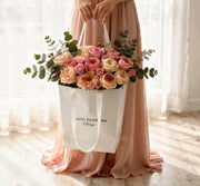 Each bouquet is prepared with a special transportation...