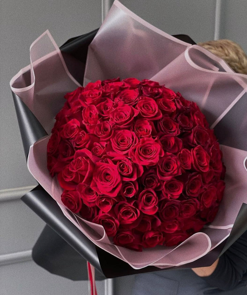 Bouquet of Red Roses – Magic Flowers Chicago